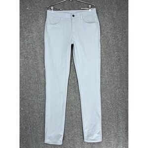 Vuori Pants Mens 32x34 Gray Meta 5-Pocket Athletic Slim Fit